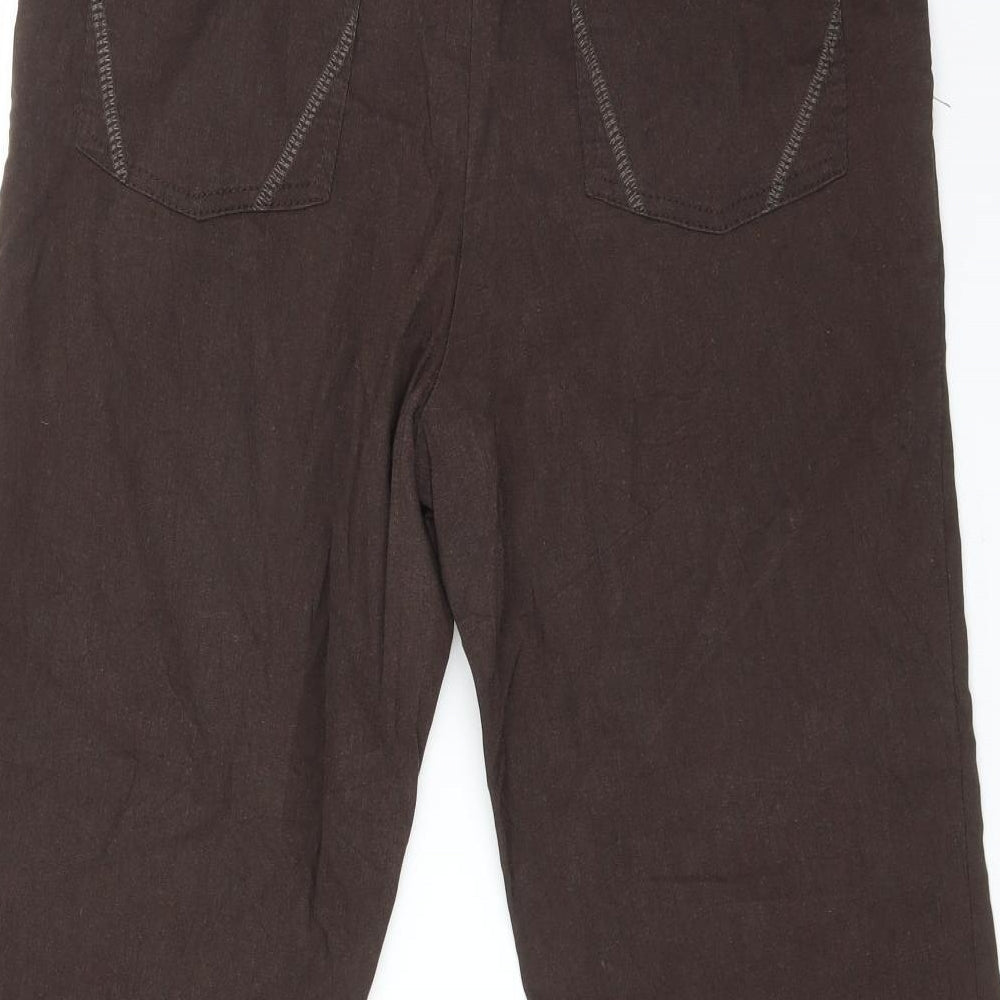 Preworn Womens Brown Trousers Size 20 L23 in