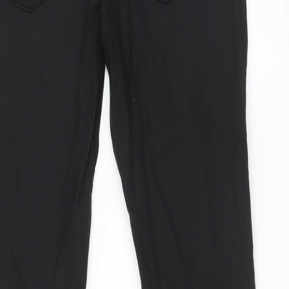 H&M Womens Black Skinny Jeans Size 10 L28 in