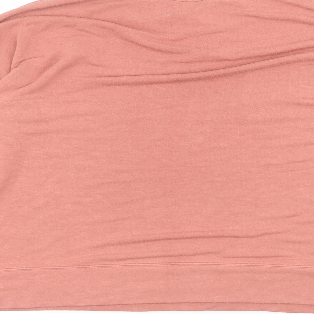 Marks and Spencer Womens Pink Pullover Jumper Size 14