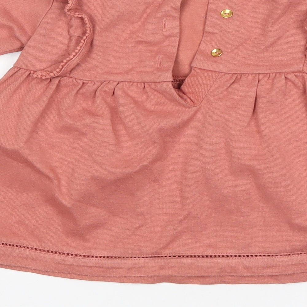 Rachel Zoe Girls Pink Floral A-Line Size 2 Years