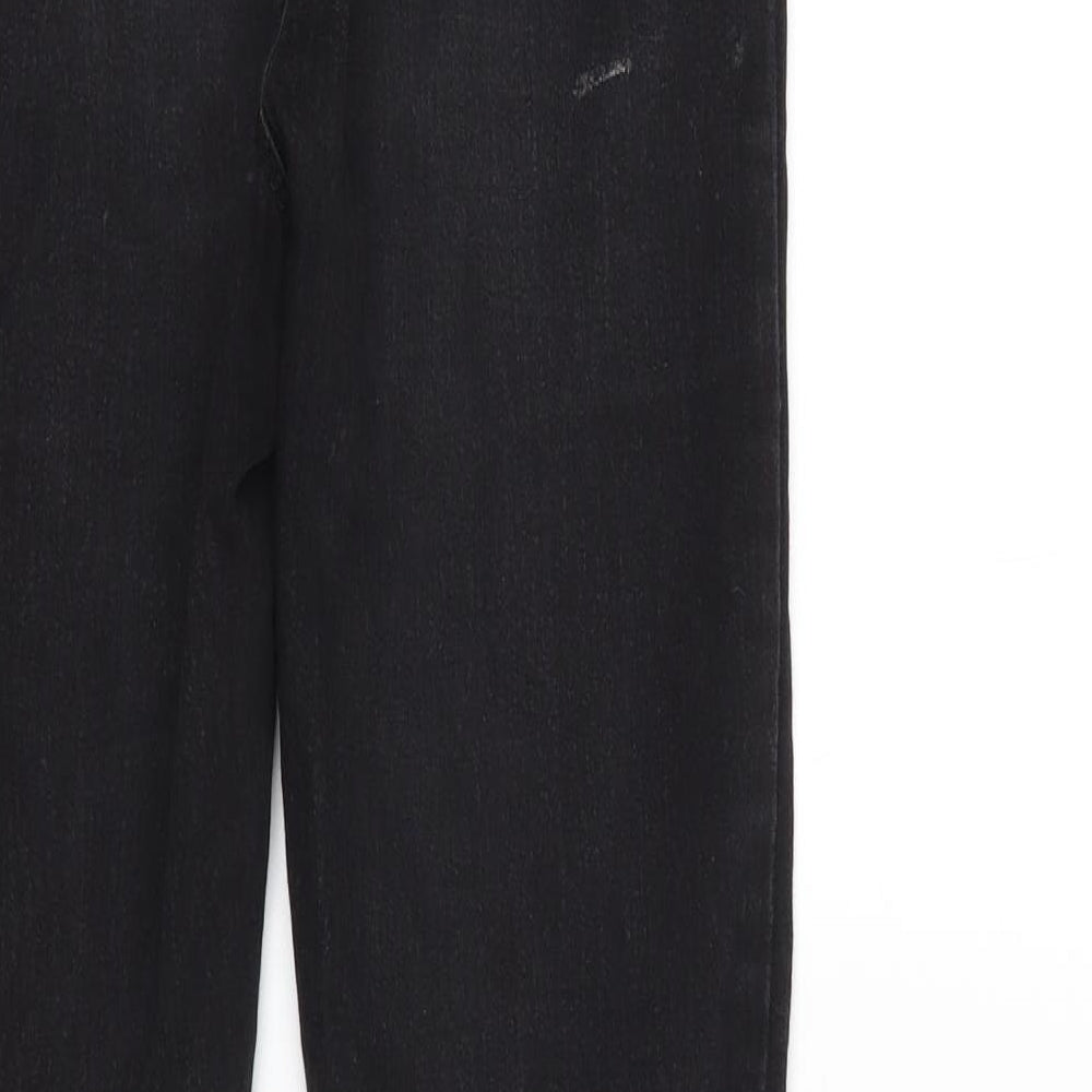 Denim Club Womens Black Skinny Jeans Size 8 L27 in