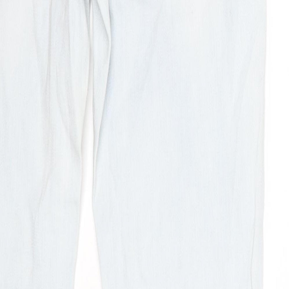 H&M Womens Blue Skinny Jeans Size 8 L30 in
