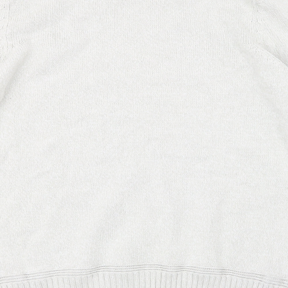 BHS Womens Grey Knit Pullover Jumper Size 14