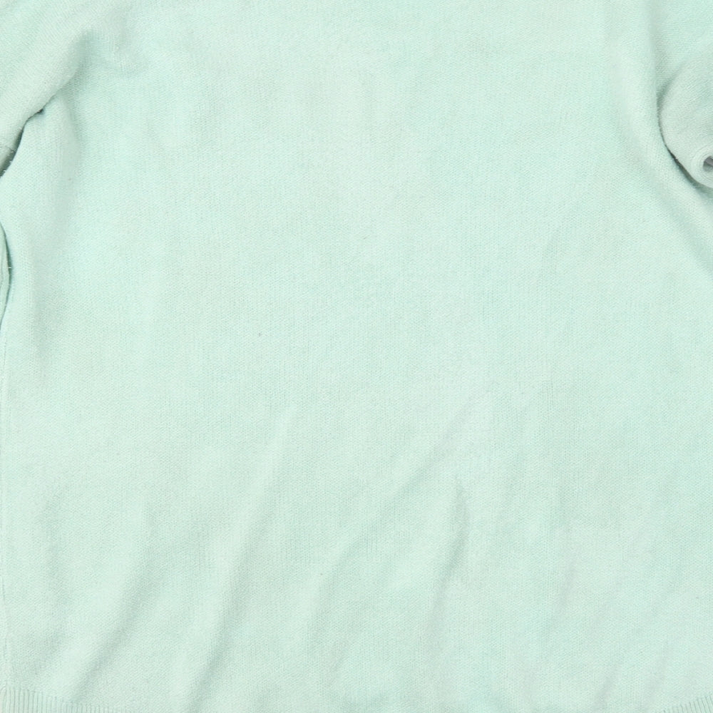 Primark Womens Green Knit Pullover Jumper Size 6