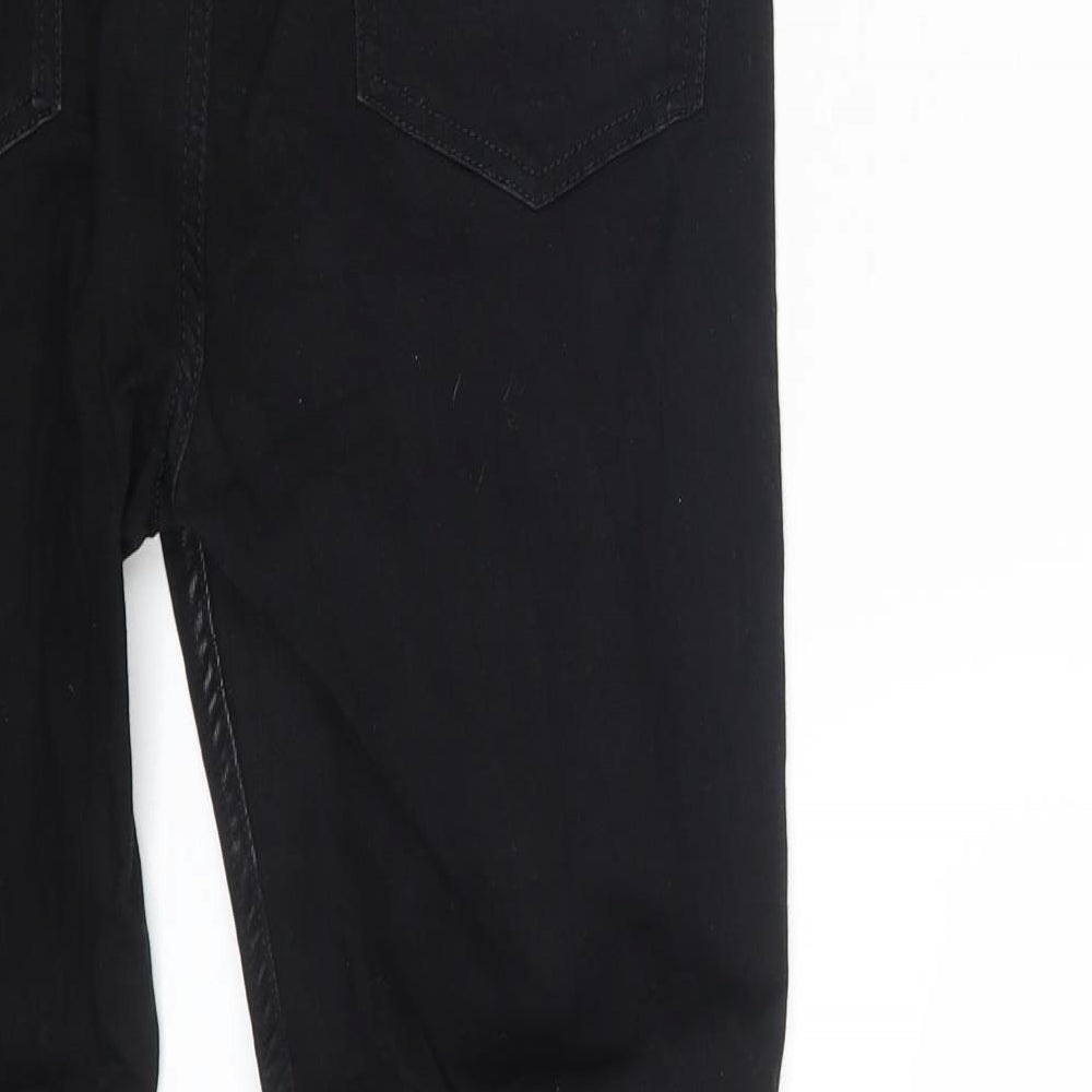Very Womens Black Denim Skinny Jeans Size 14 L26 in