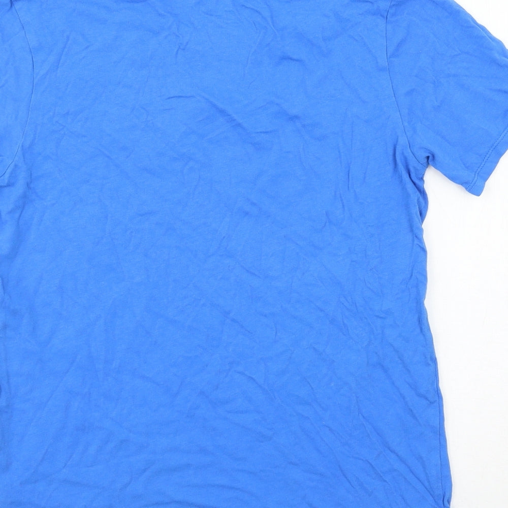 Nike Mens Blue Jersey T-Shirt Size S