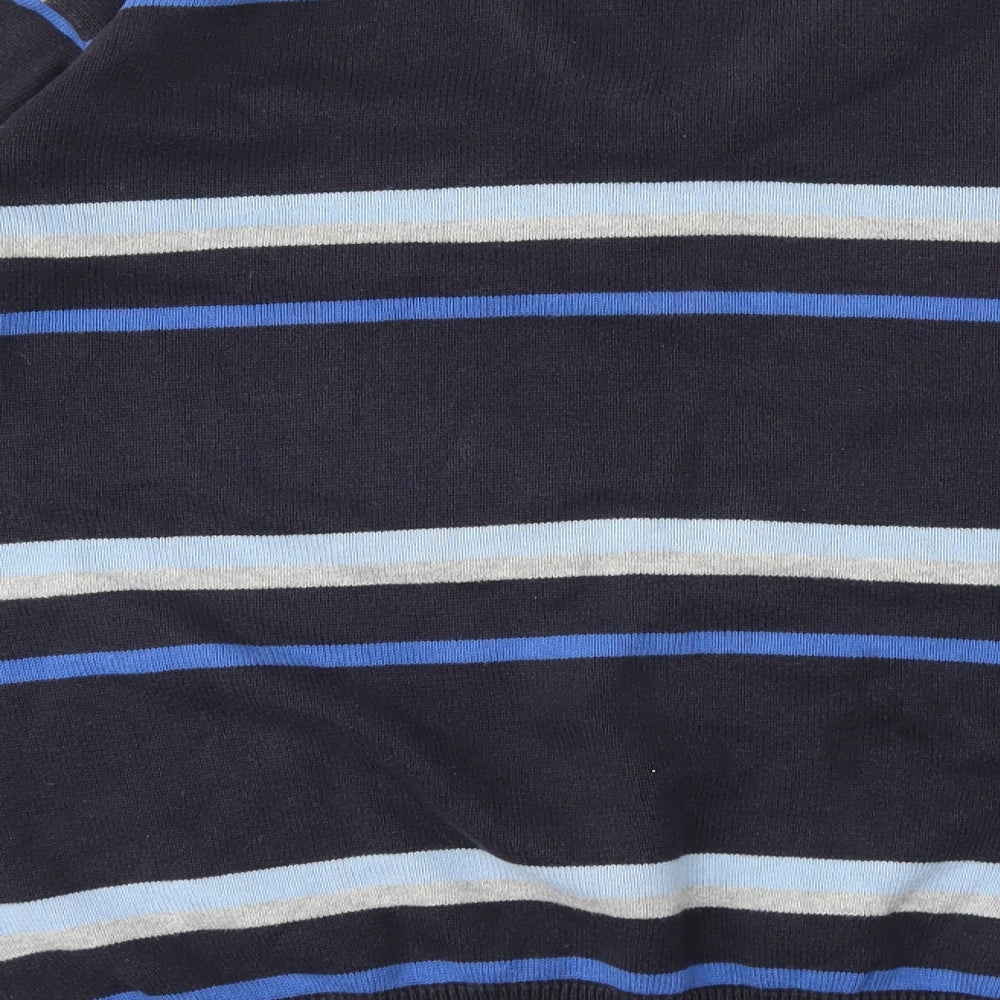 M&S Mens Multicoloured Polka Dot Pullover Sweatshirt Size L