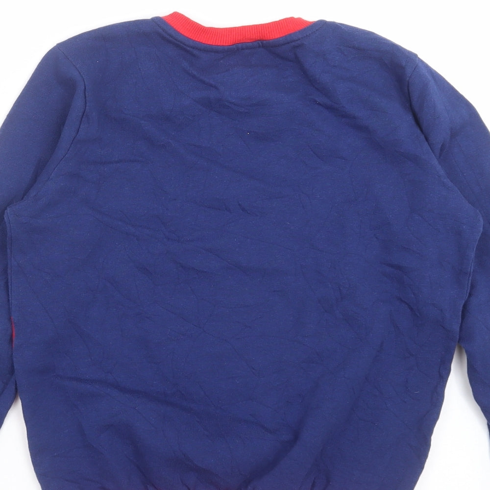 Weekend Boys Blue Pullover Sweatshirt Size 12-13 Years