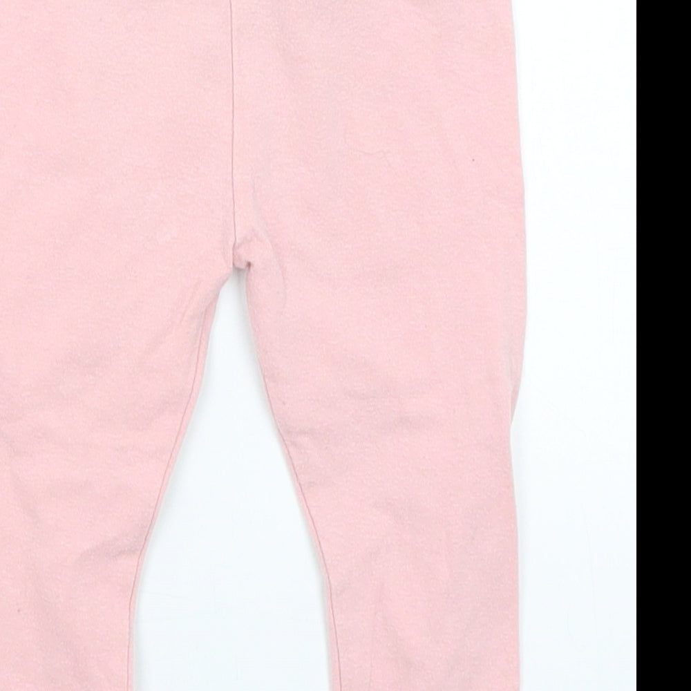 Pep & Co Baby Pink Capri Trousers Size 12-18 Months