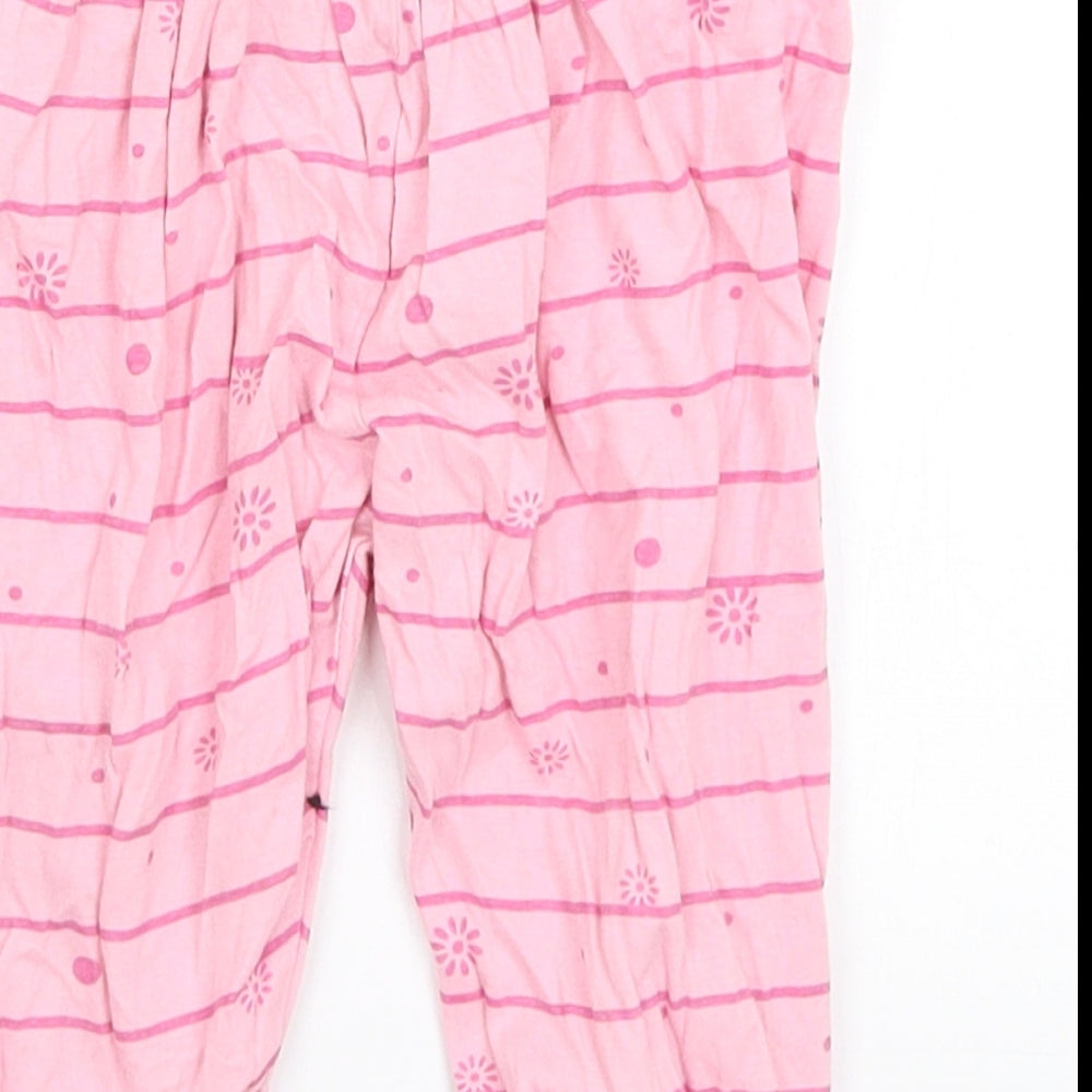 In The Night Garden Baby Pink Striped Capri Trousers Size 12-18 Months