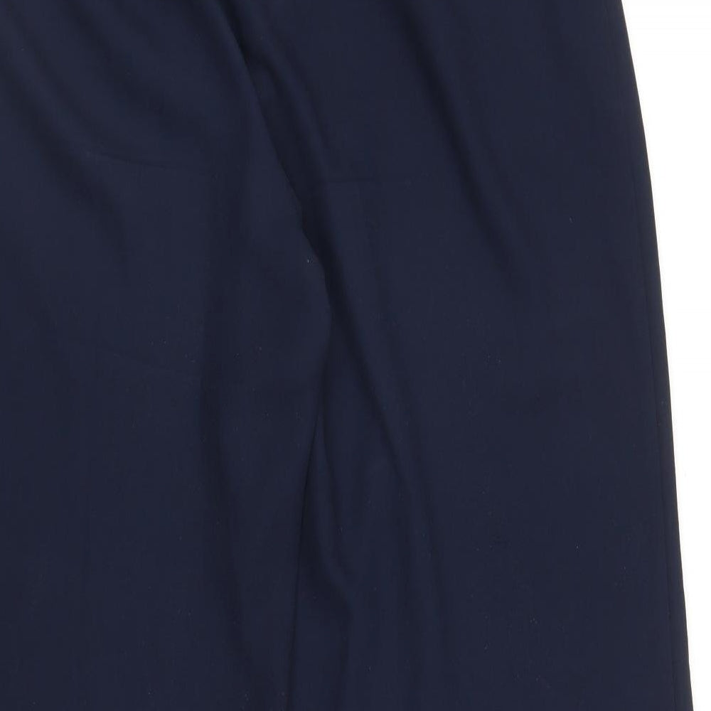 Preworn Womens Blue Trousers Size L L28 in