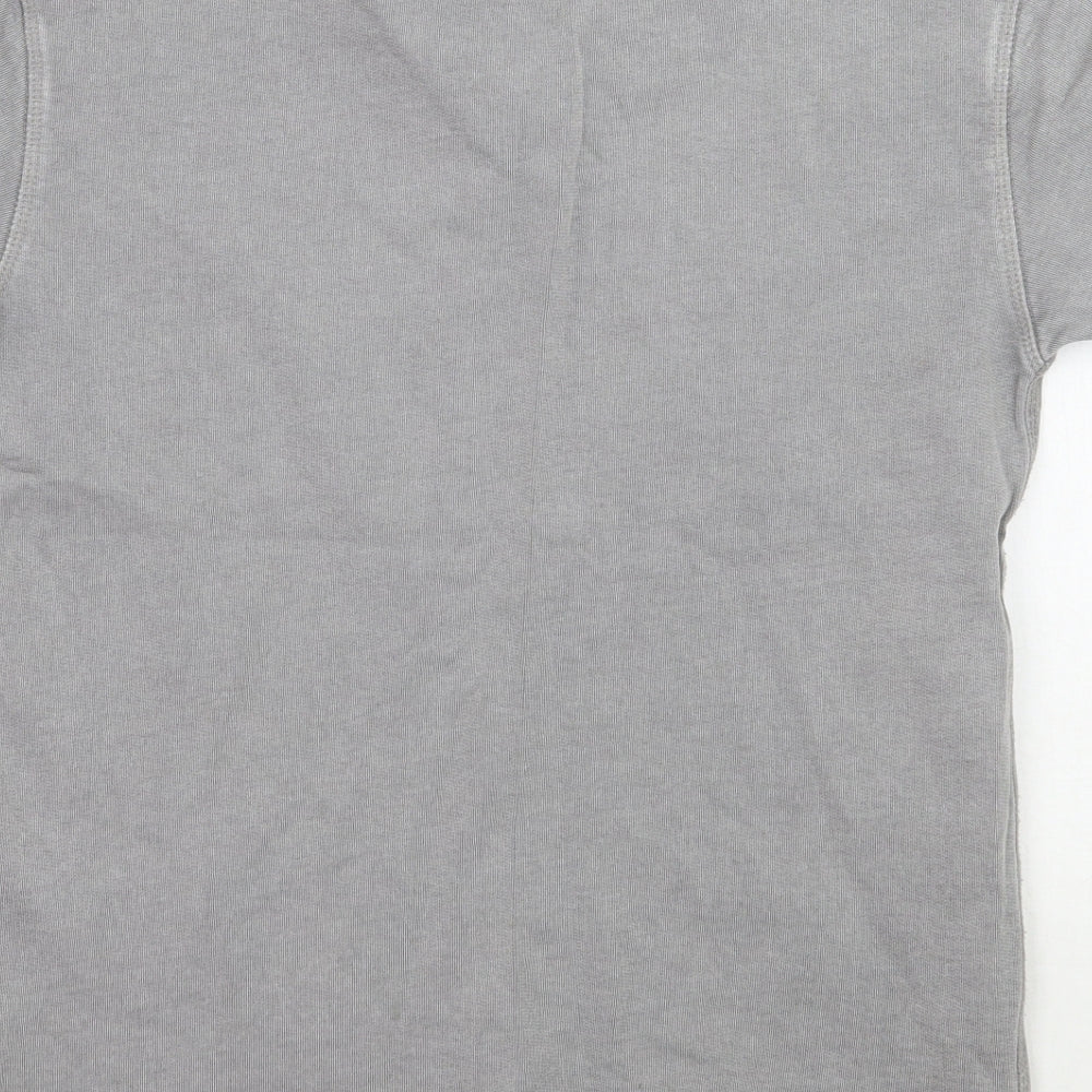 Mark Shale Boys Grey Basic T-Shirt Size 9-10 Years