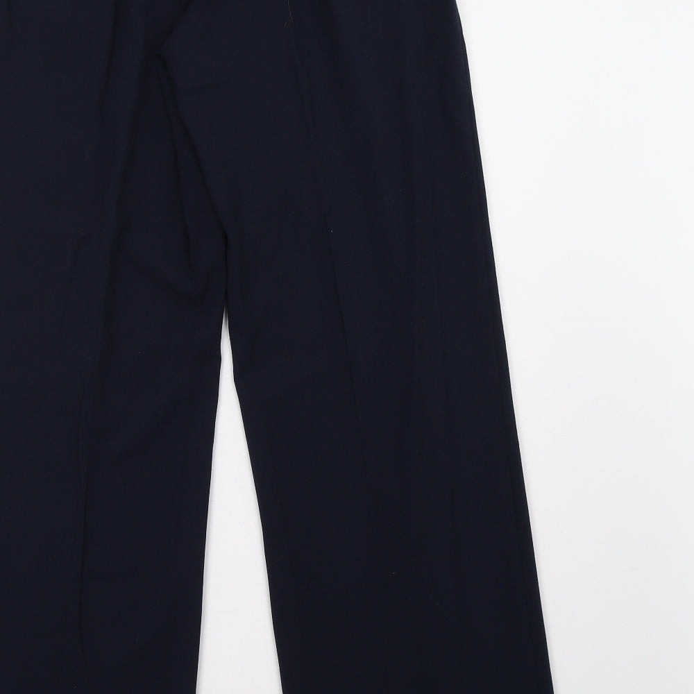 Preworn Womens Blue Trousers Size 10 L32 in