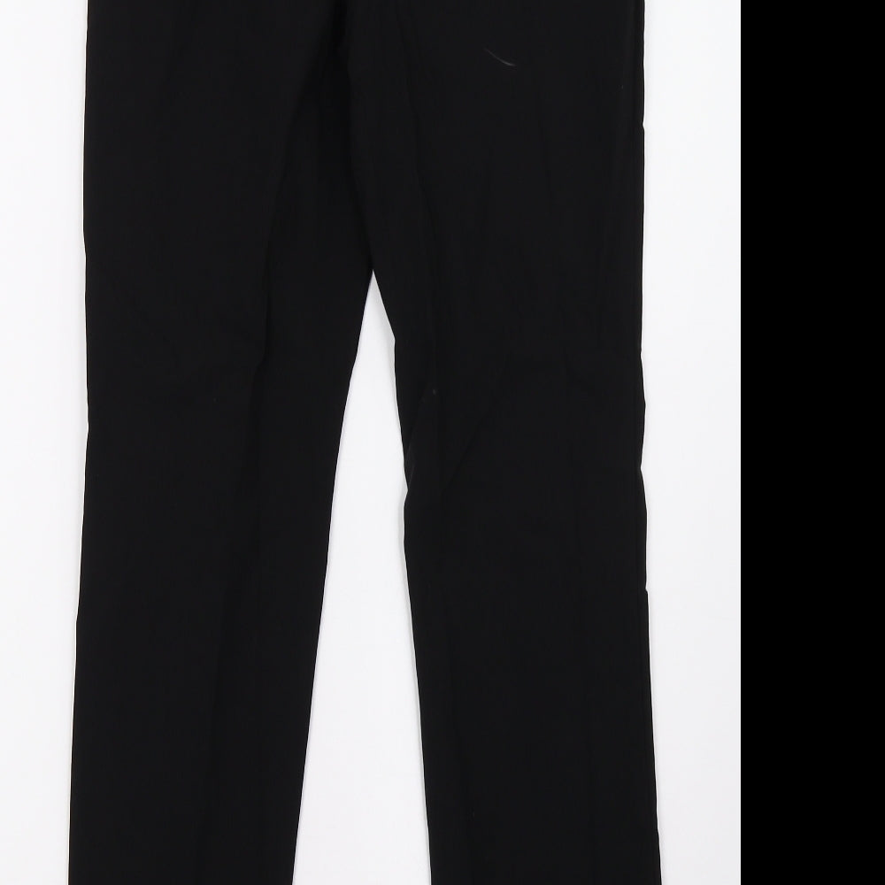 Matalan Womens Black Trousers Size 10 L32 in