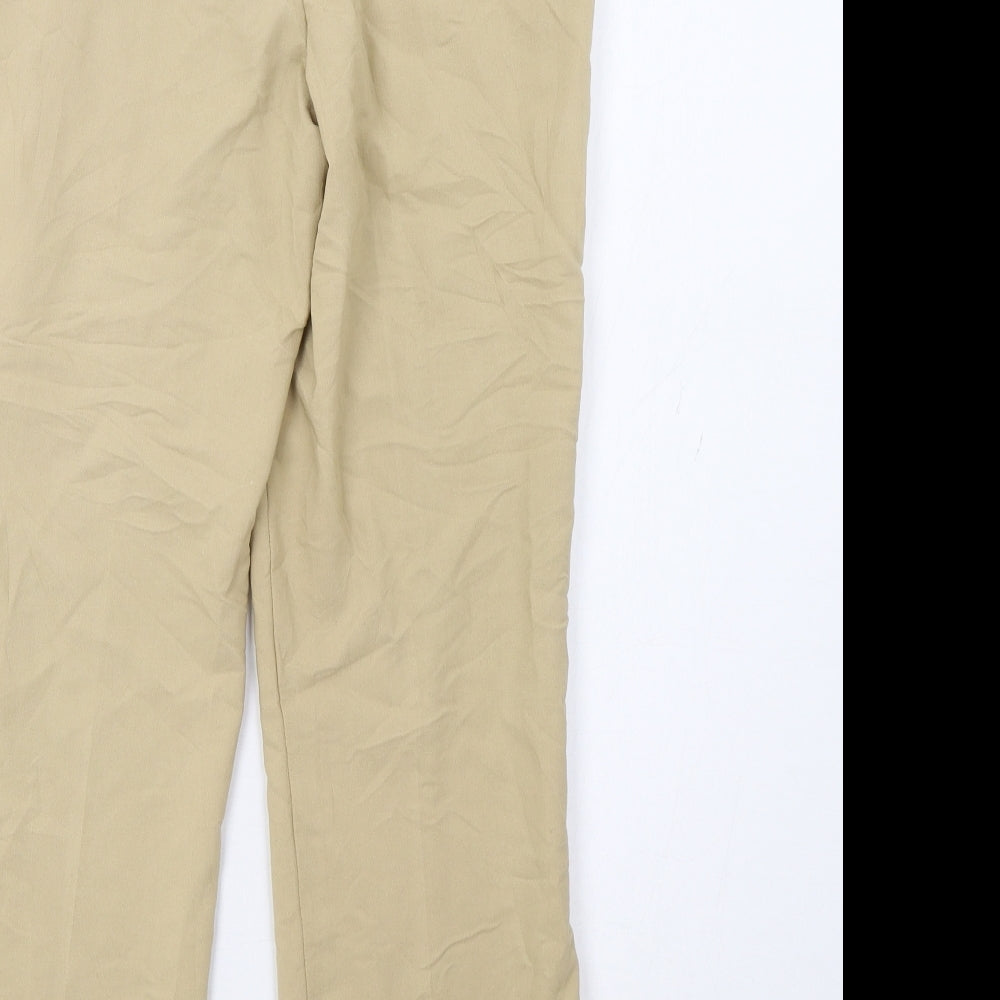 Preworn Womens Beige Trousers Size 8 L26 in