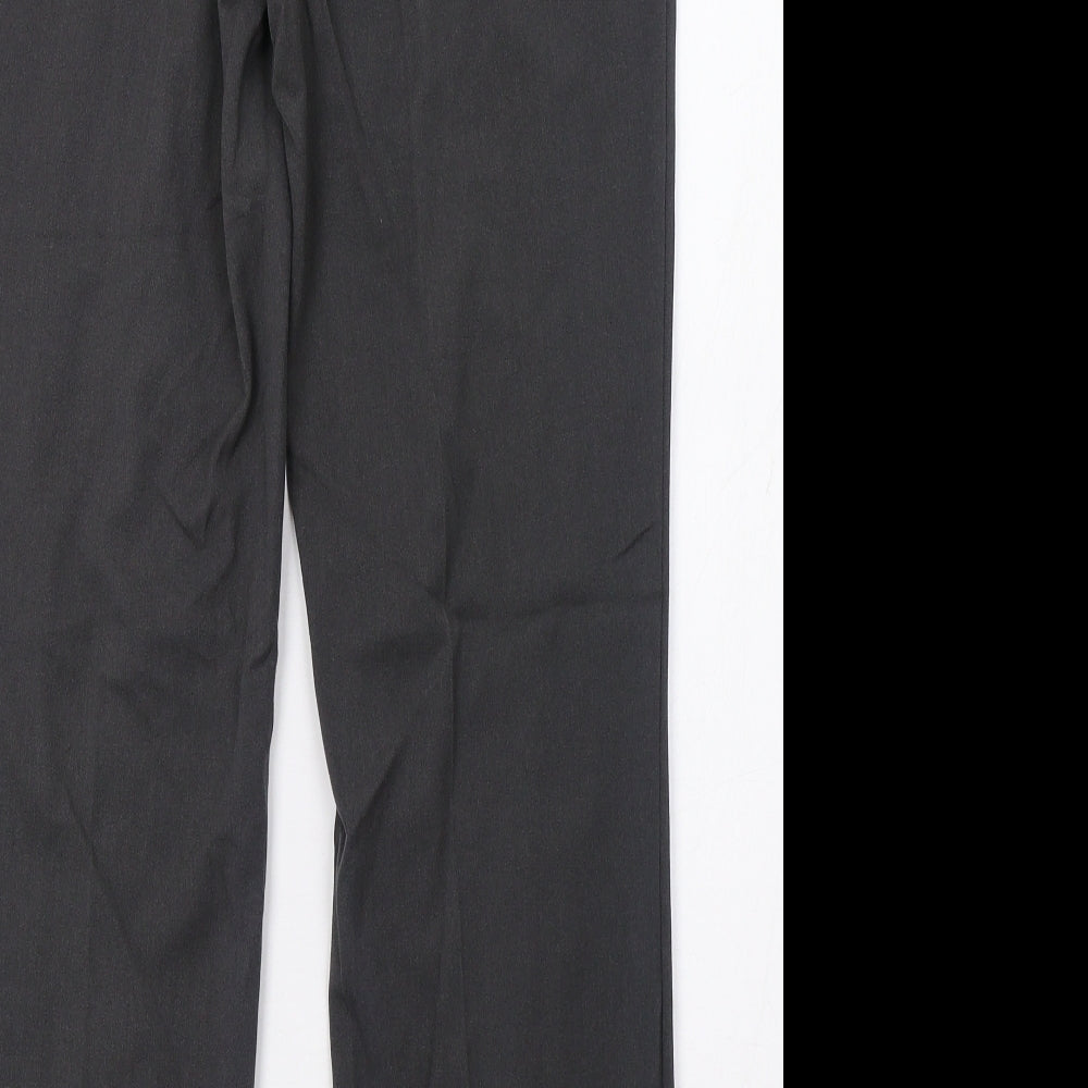 Marks and Spencer Womens Grey Trousers Size 6 L31 in