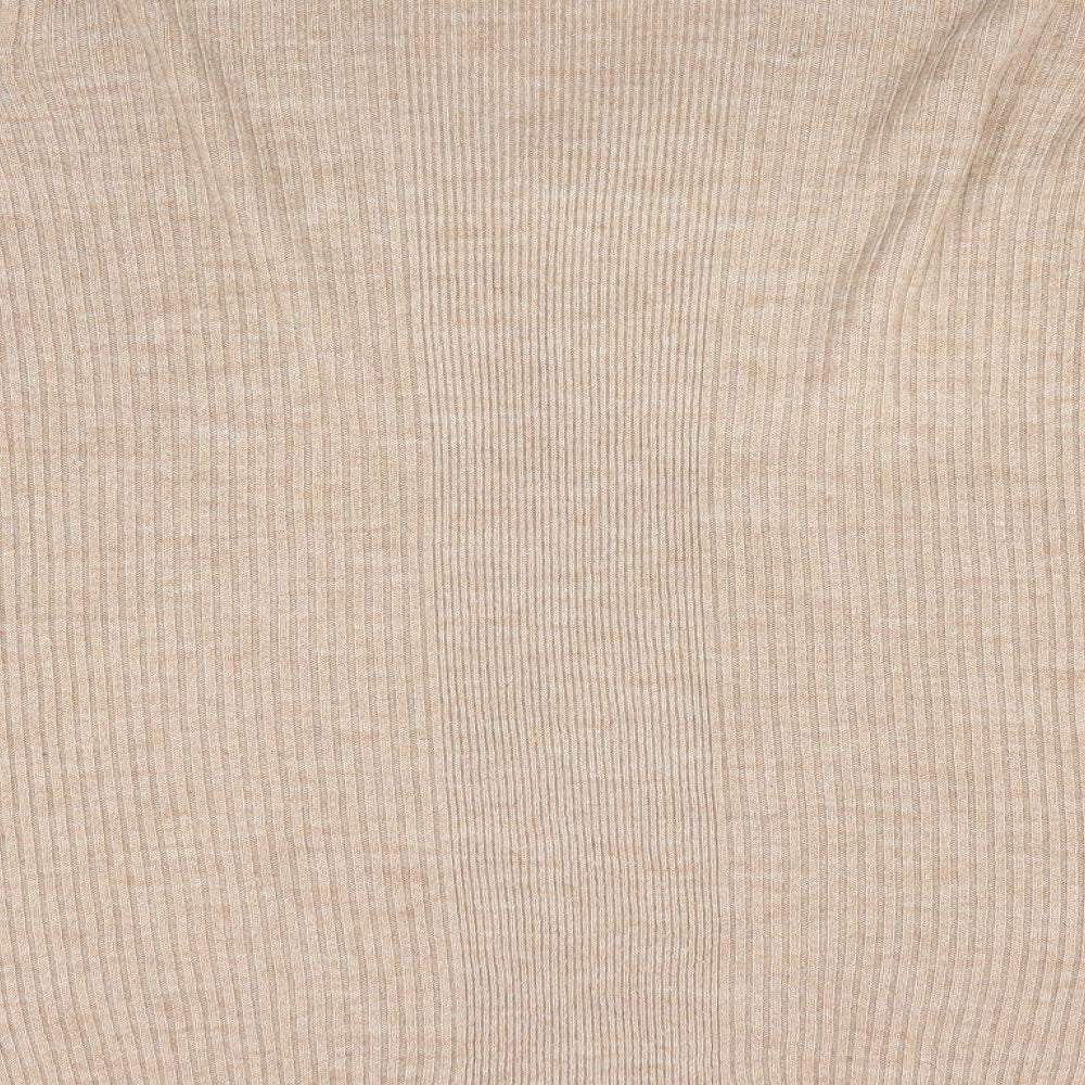 Marks and Spencer Womens Brown Pullover Jumper Size 14