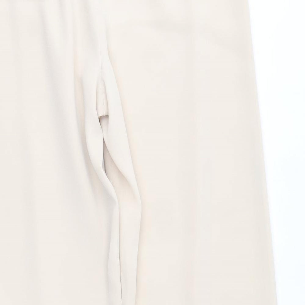 Fenn Wright Manson Womens Beige Trousers Size 12 L27 in