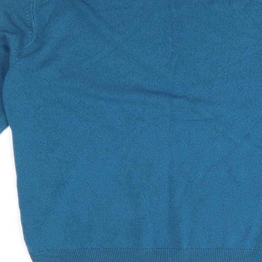 F&F Womens Blue Pullover Jumper Size M