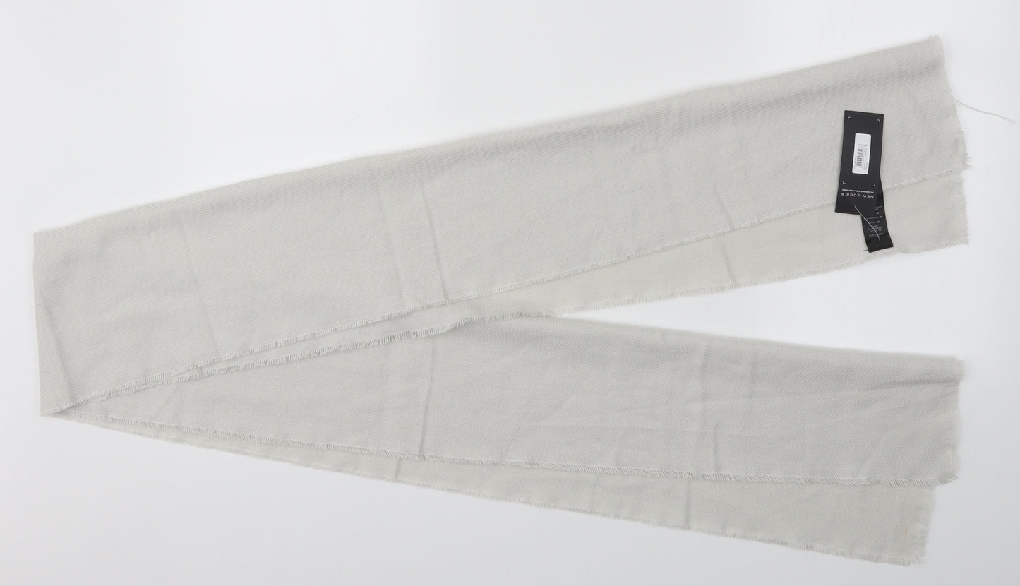 New Look Unisex Grey Scarf