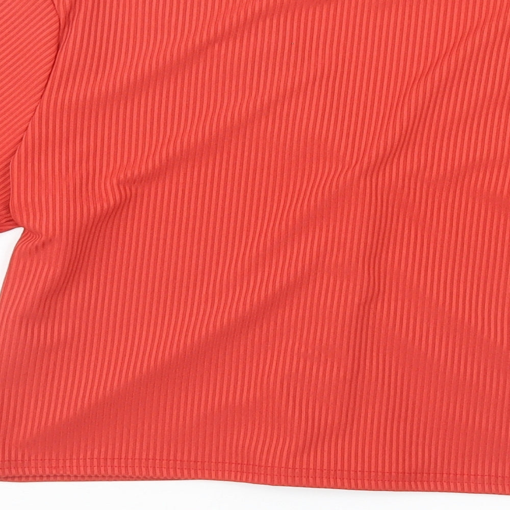Miss Selfridge Womens Red Cardigan Jumper Size 10