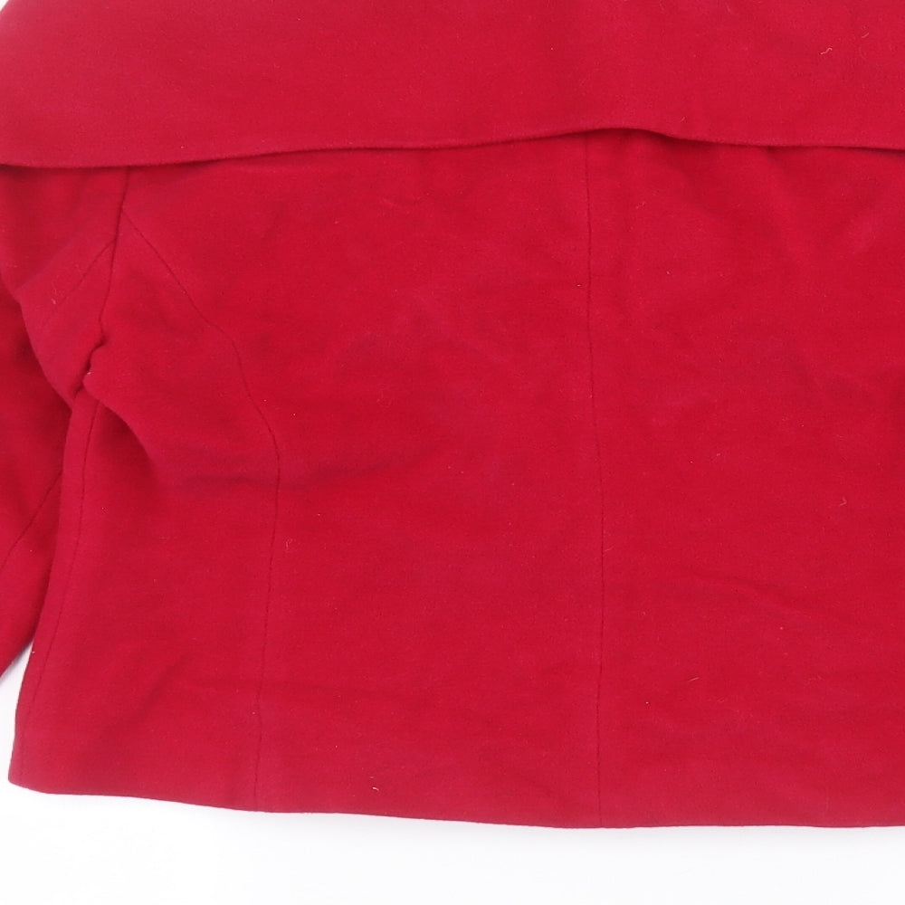 polkon Womens Pink Jacket Size 12
