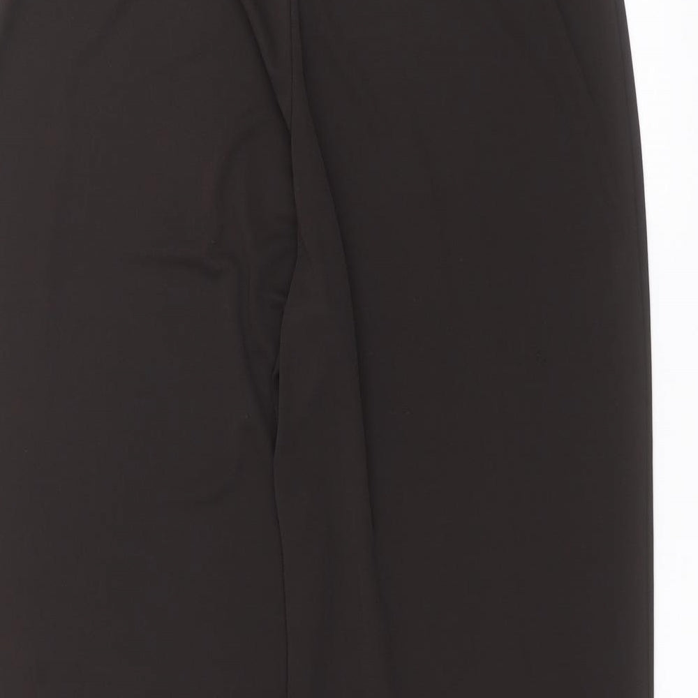 BM Womens Black Trousers Size 16 L24 in