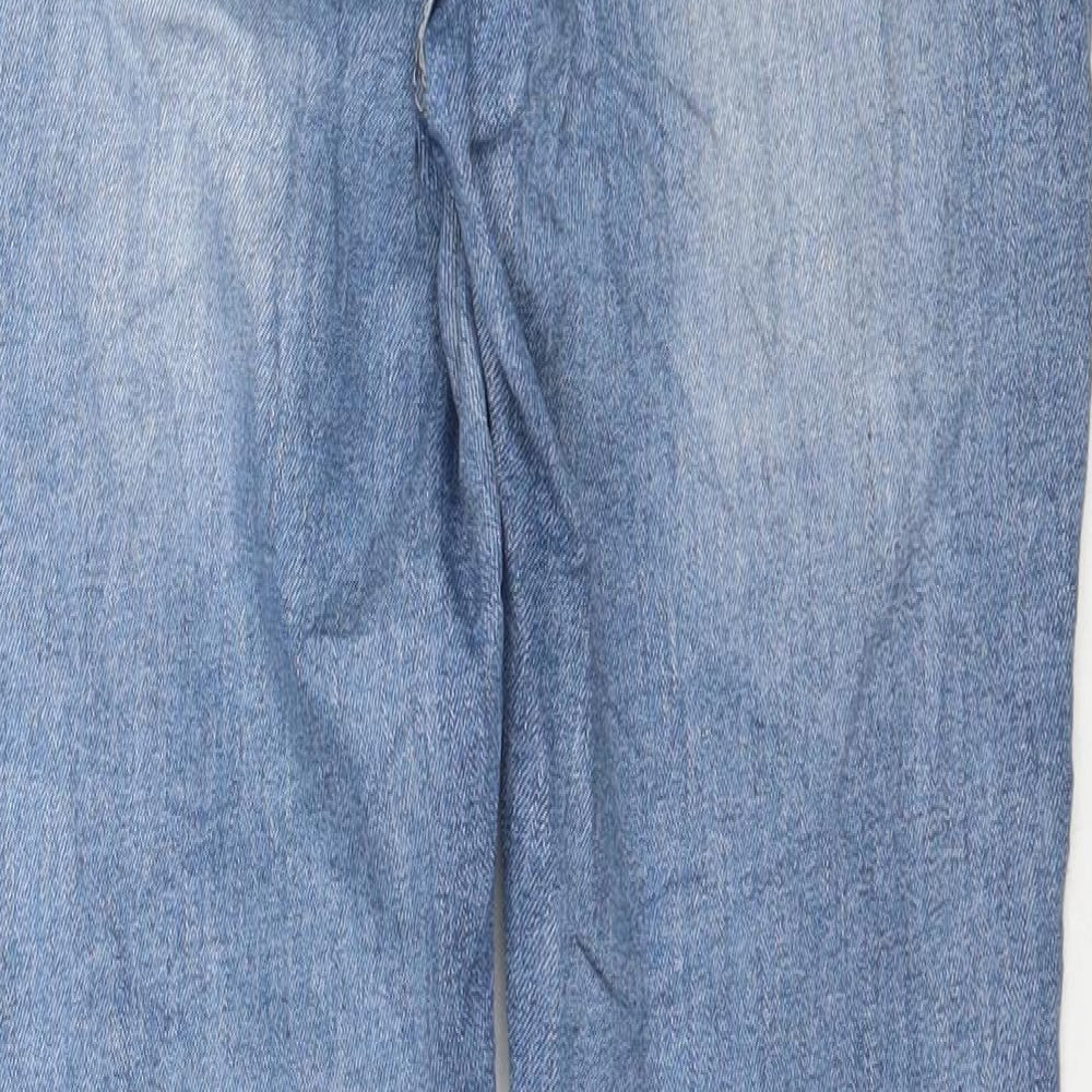 Preworn Womens Blue Denim Skinny Jeans Size 27 L26 in