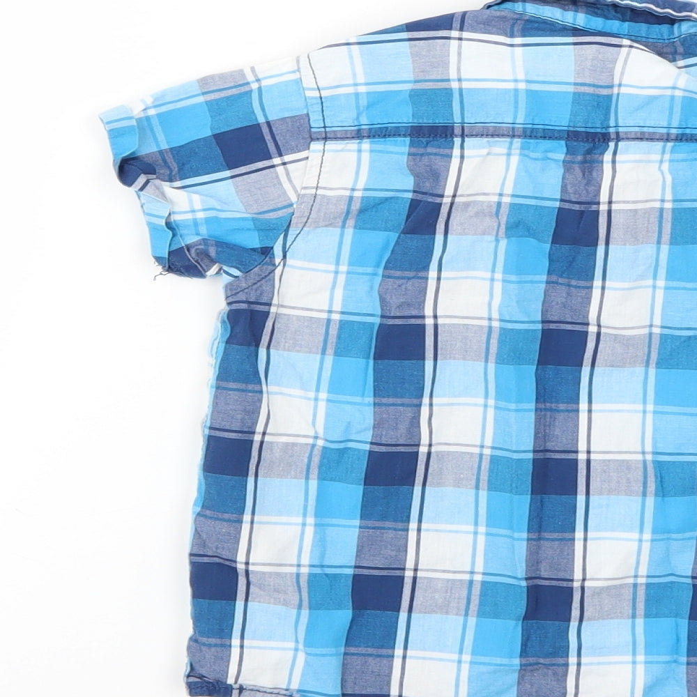 Rebel Boys Multicoloured Check Basic Button-Up Size 3-4 Years