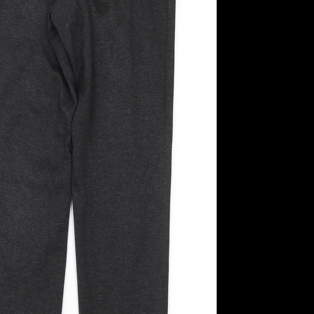 TU Womens Grey Trousers Size 12 L25 in
