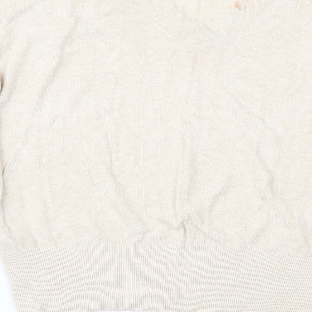 Marks and Spencer Womens Beige Basic Blouse Size M