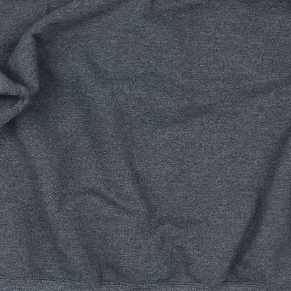 Gildan Womens Grey Pullover Sweatshirt Size M