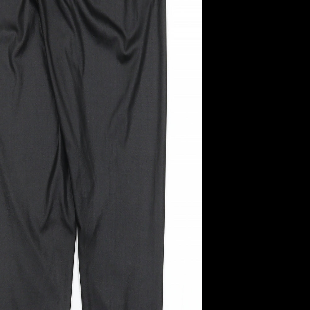 I SAW IT FIRST Womens Black Capri Leggings Size 10 L23.5 in