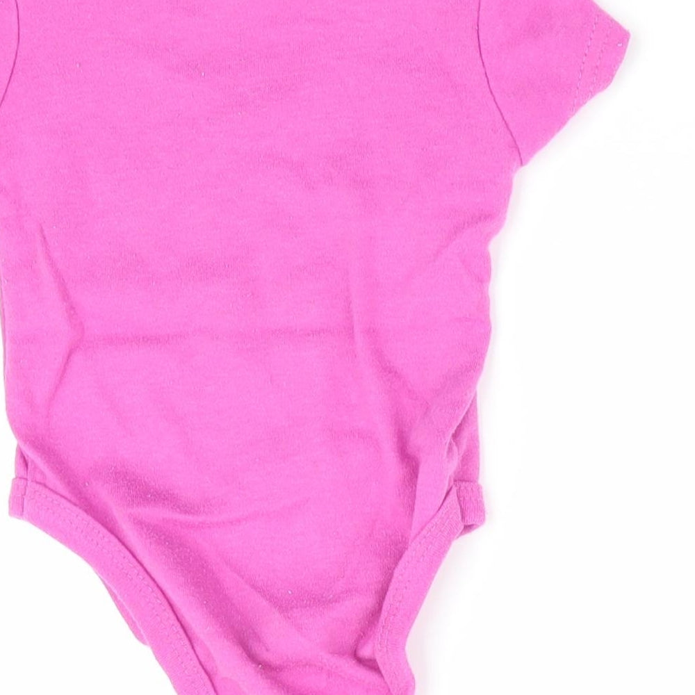 Laura Ahsley Girls Pink Romper One-Piece Size 0-3 Months