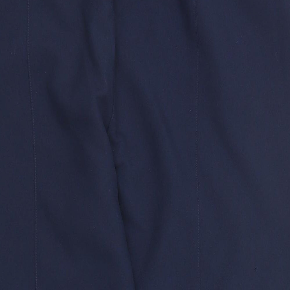 Preworn Womens Blue Trousers Size 18 L26 in - Butterfly