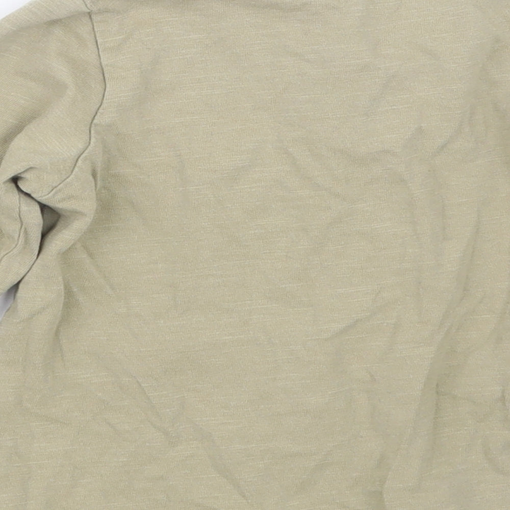 TU Boys Green Basic T-Shirt Size 12-18 Months