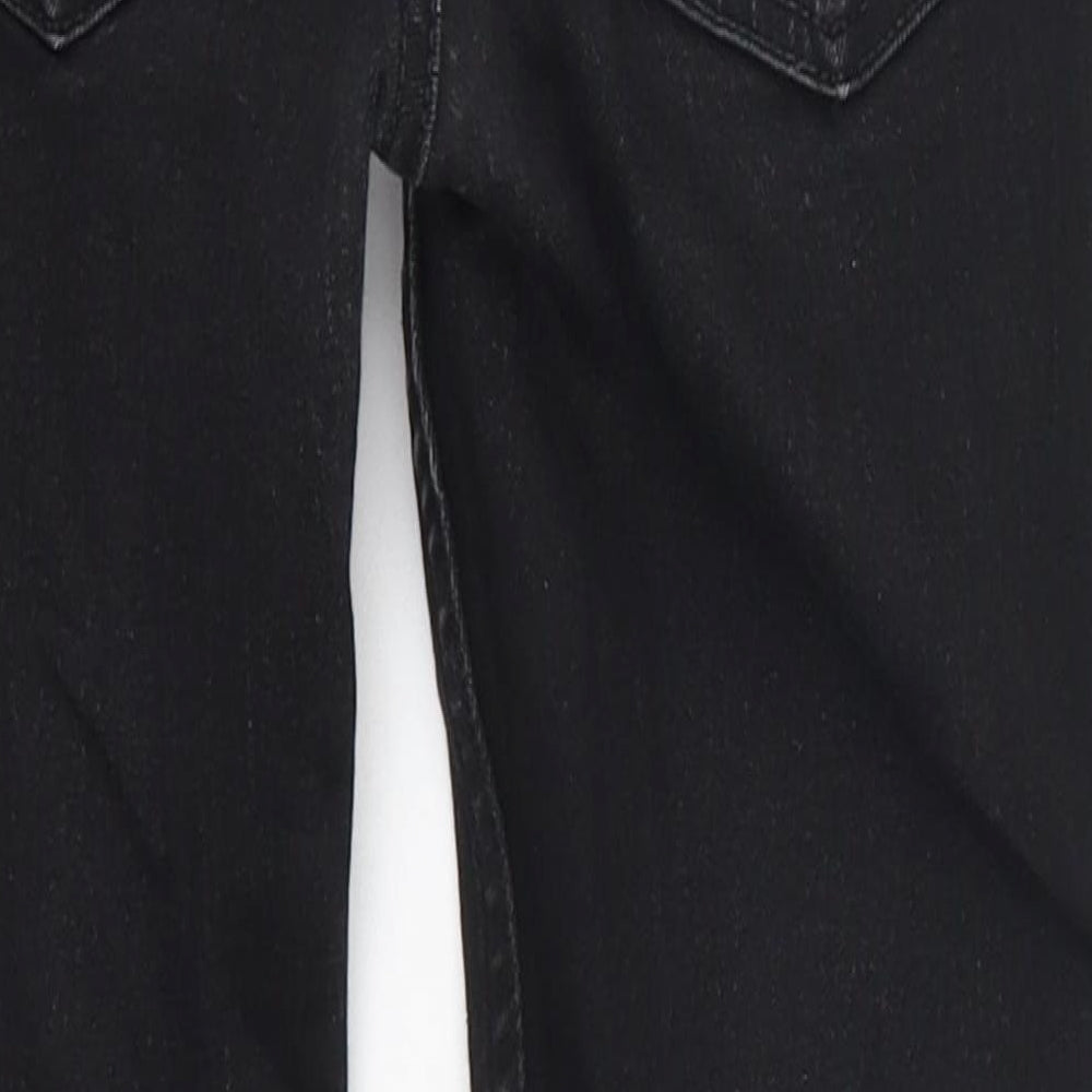 H&M Girls Black Denim Skinny Jeans Size 10 Years