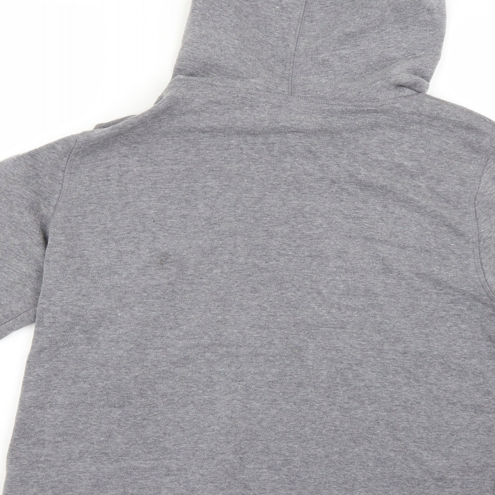 Matalan Mens Grey Full Zip Hoodie Size L