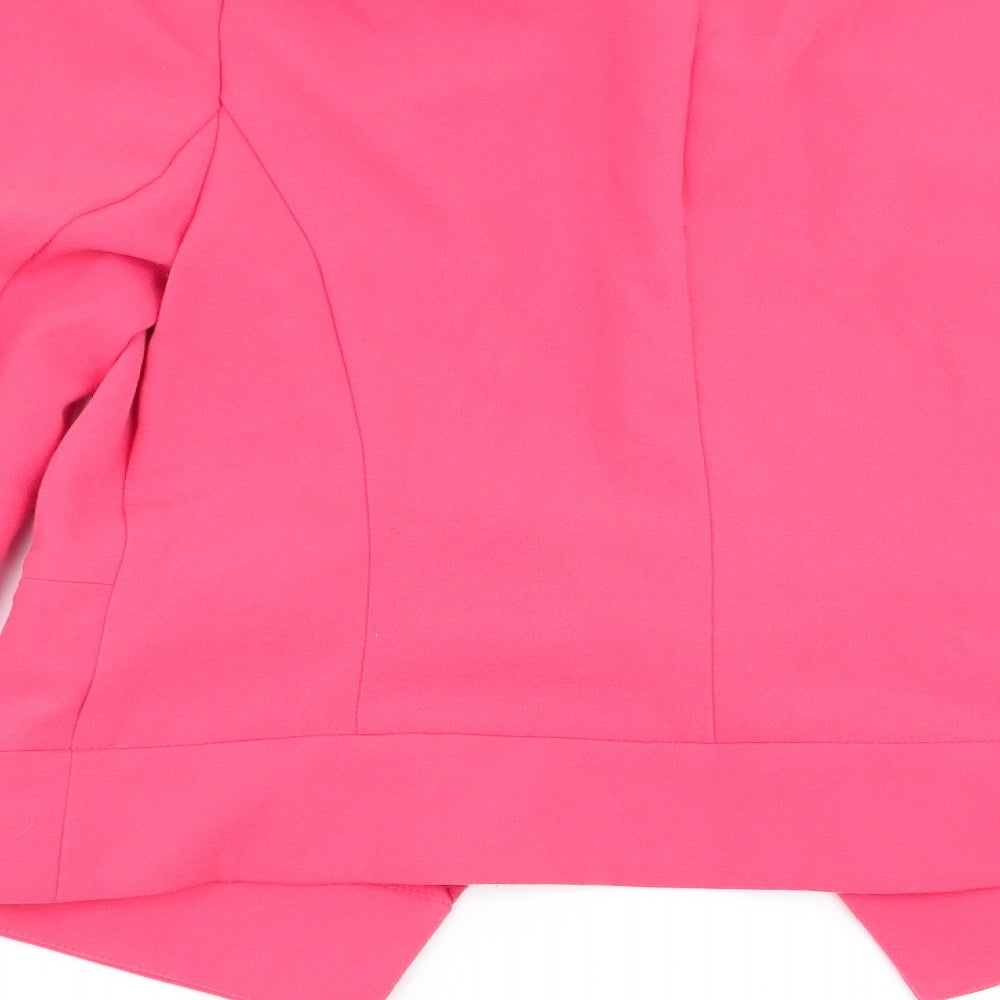 NEXT Womens Red Jacket Blazer Size 10