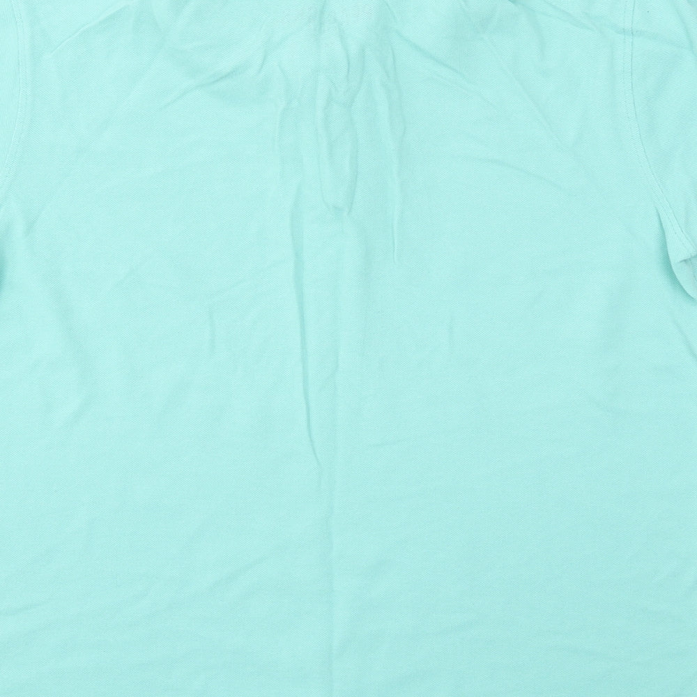 Peacocks Mens Blue Polo Size M