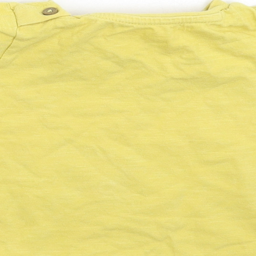Marks and Spencer Baby Yellow Basic T-Shirt Size 9-12 Months
