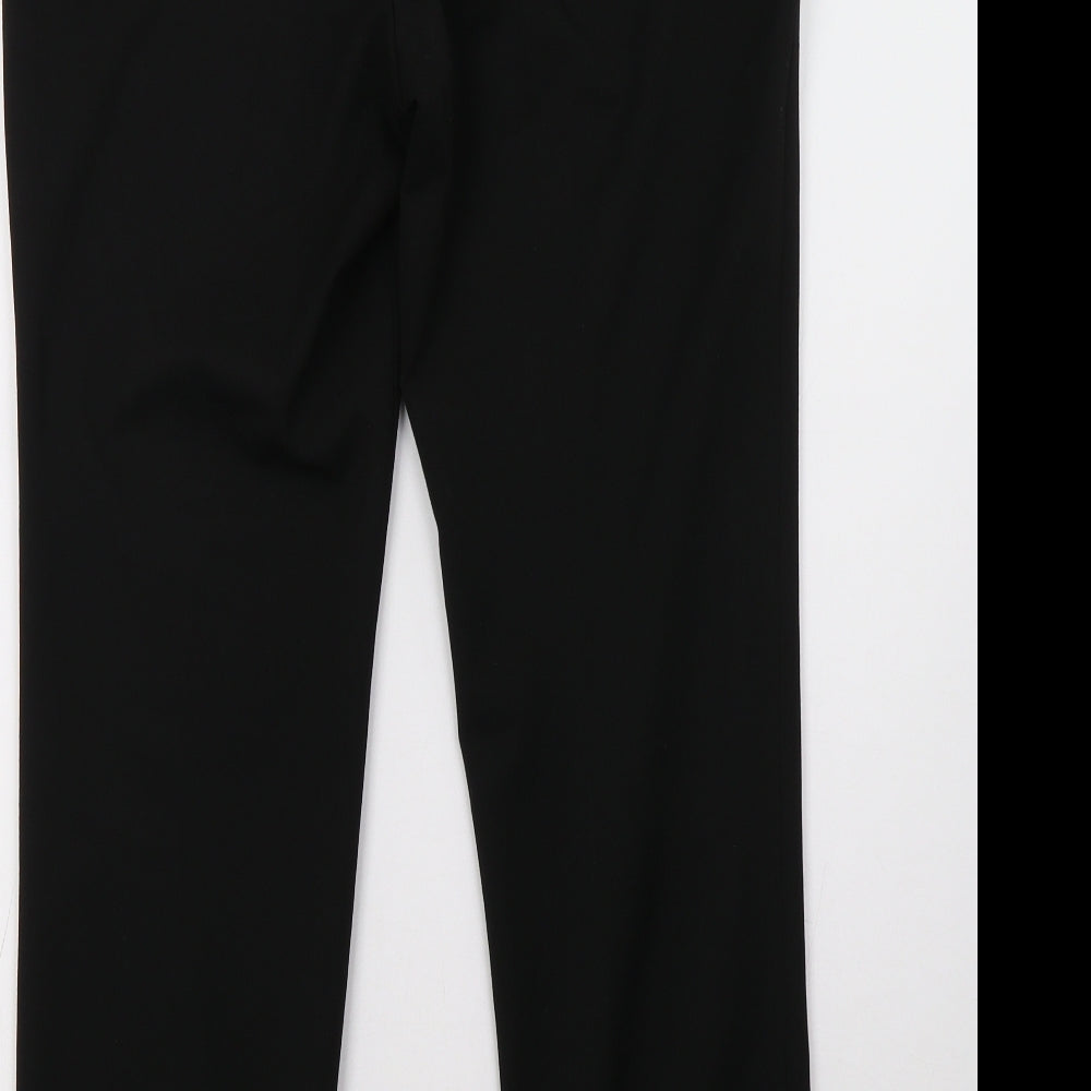 Sainsburys Womens Black Trousers Size 12 L31 in