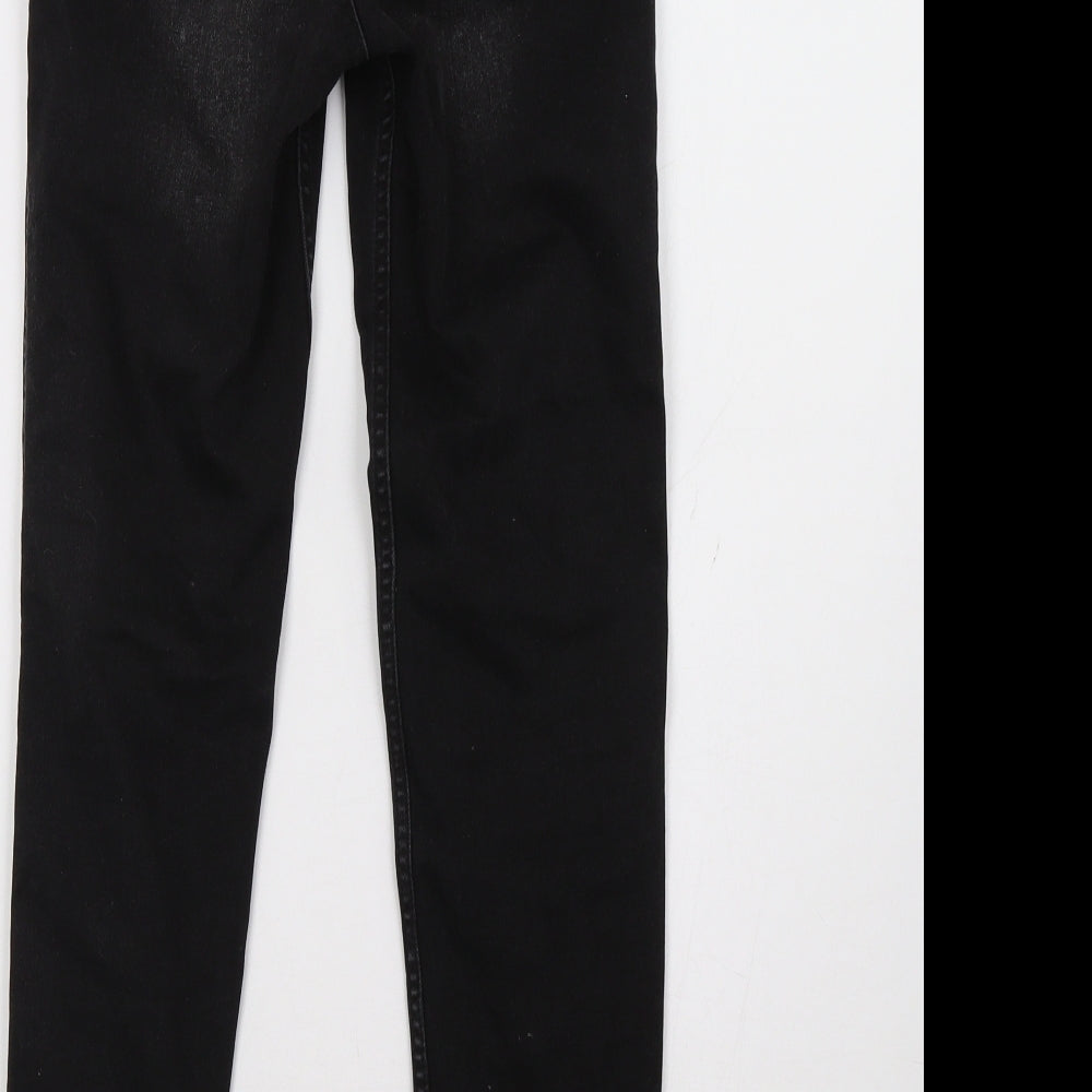 na-kd Womens Black Skinny Jeans Size 6 L28 in