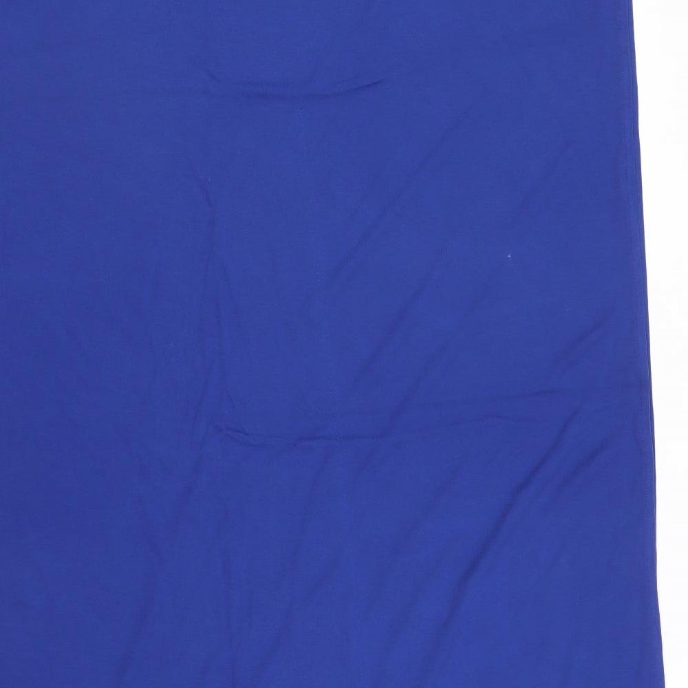 M&S Womens Blue Basic Blouse Size 12