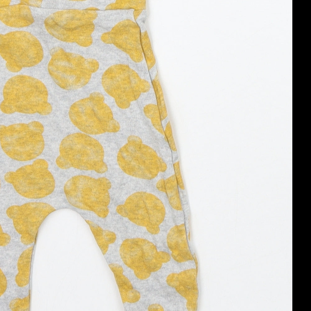 Nutmeg Baby Yellow Geometric Sweatpants Trousers Size 9-12 Months