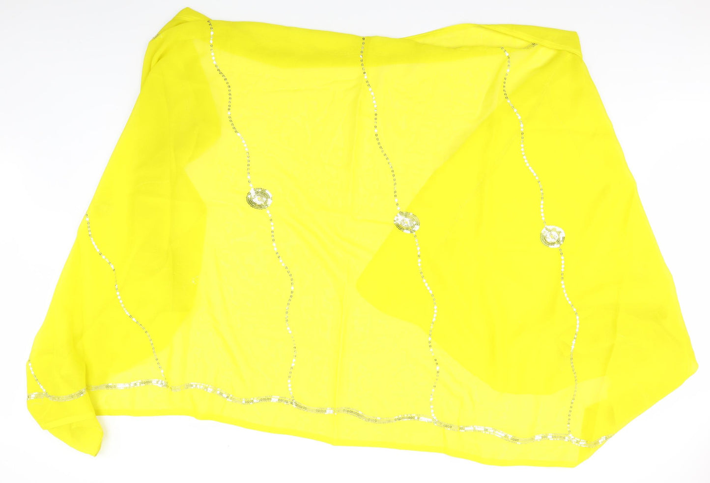Preworn Unisex Yellow Shawl/Wrap