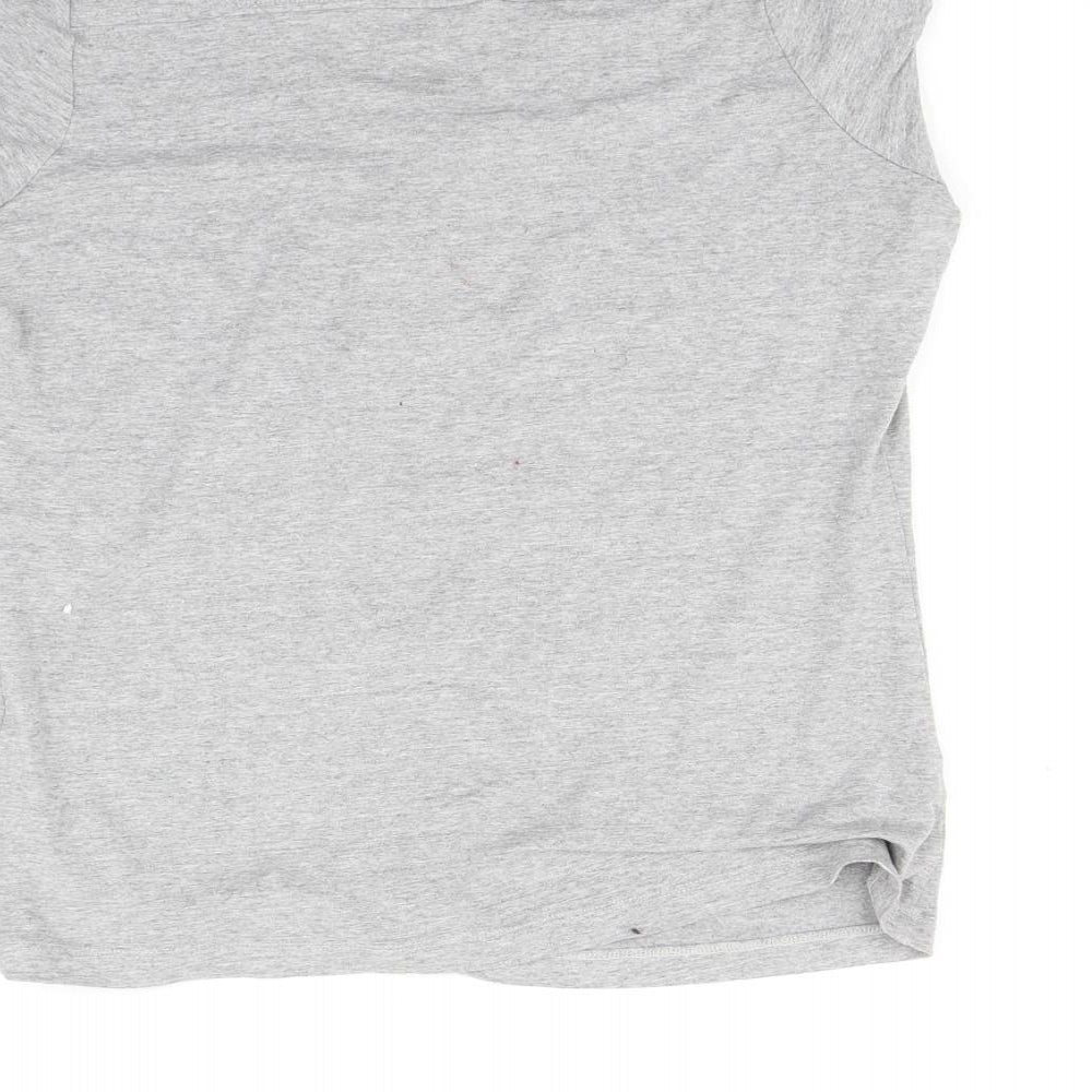 Marks and Spencer Womens Grey Basic Polo Size 12