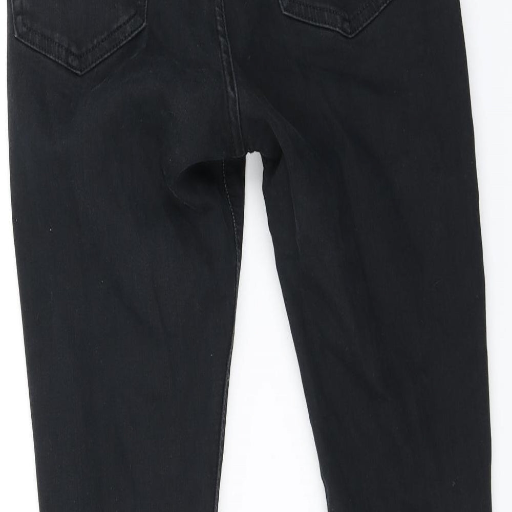 Topshop Womens Black Skinny Jeans Size 30 in L30 in