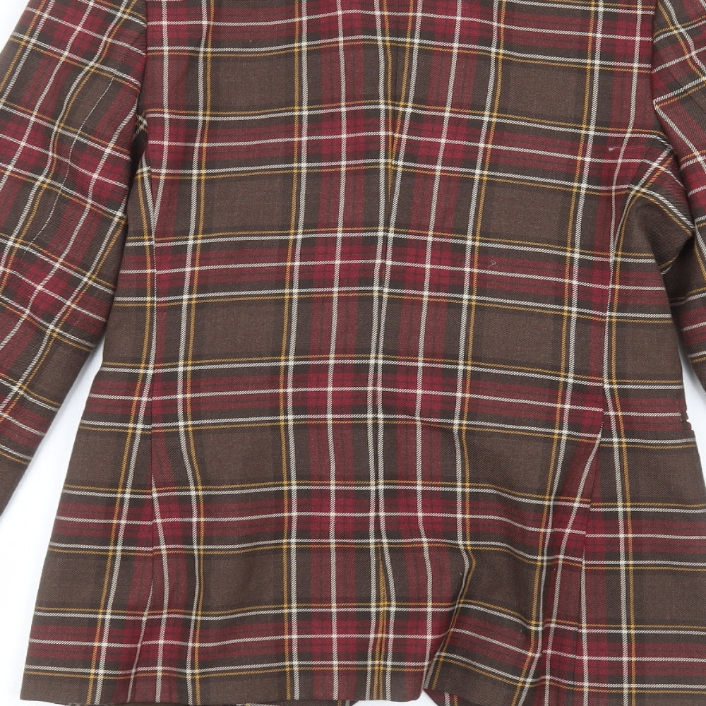 Preworn Womens Brown Jacket Size 10