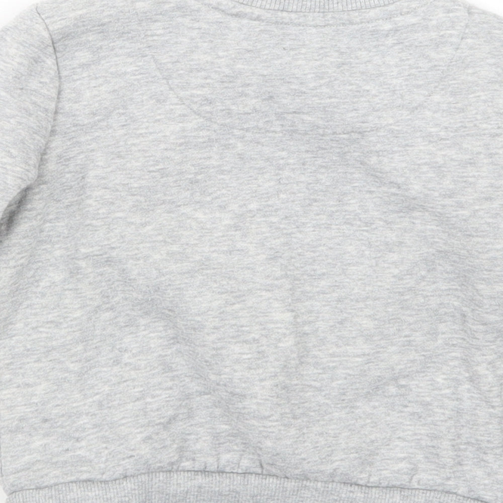 F&F Boys Grey Pullover Jumper Size 18-24 Months